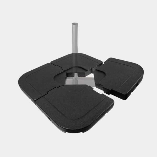 lawn-3-1.jpg twocorn 4Pcs 183lb Capacity Heavy-Duty Cantilever Offset Patio Umbrella Stand - Image 1